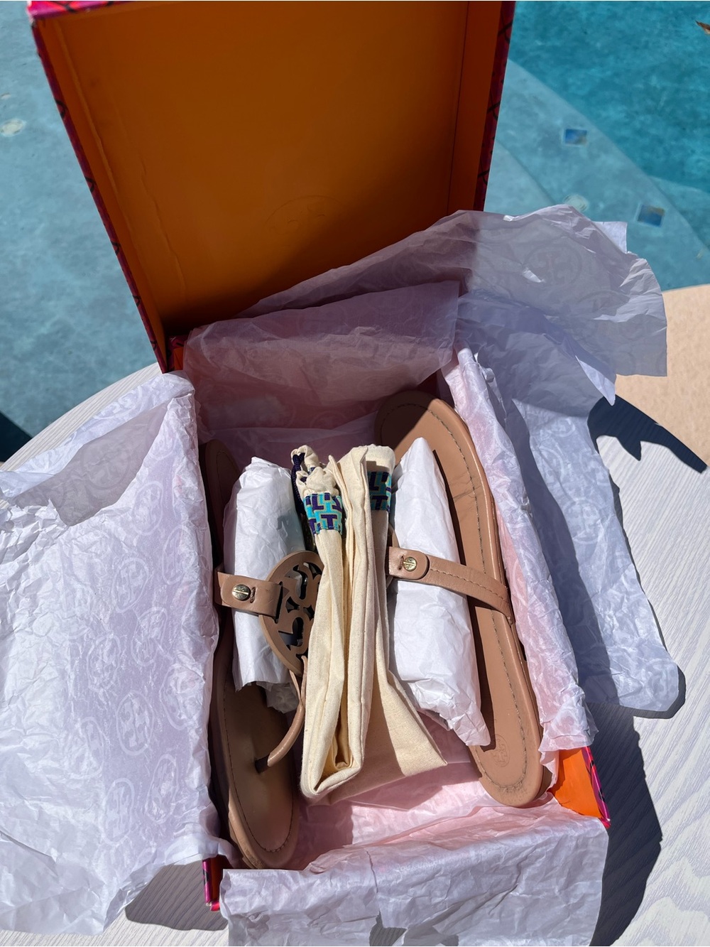 Tory Burch Miller Light Make Up Sandals-Calf Leather - Picture 16 of 16